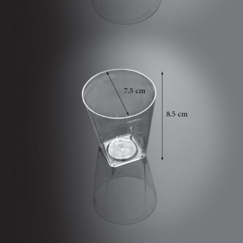 تصویر  لیوان یکبارمصرف کوشا مدل لوکس 210 سی سی بسته 12 عددی
